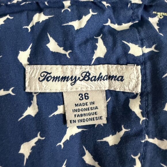 Tommy Bahama Men's W36 Lime Green Linen Blend Flat Front Bermuda Shorts - Picture 5 of 7